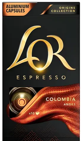 L'OR Kolumbien / Kaffeekapseln / 10 Stück