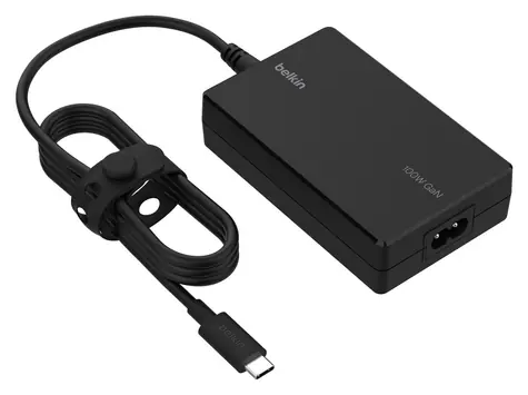 Belkin INC016vfBK schwarz / Ladegerät / GaN / 100 W / USB-C / PD