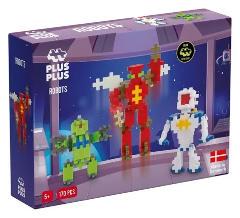 PLUS- PLUS Roboter-Bausatz / 170 Teile