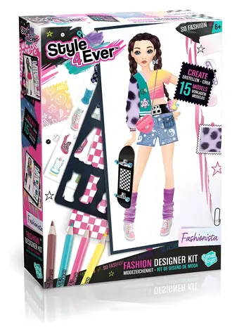 STYLE4EVER Kreatives Set Modedesigner / ab 6 Jahren