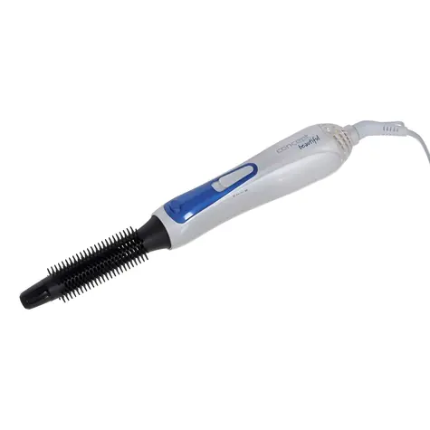 Concept KF-1310 blau, weiß / Heißluft-Haarbürste / 400 W / 2 Geschwindigkeitsstufen / 3 Temperaturstufen