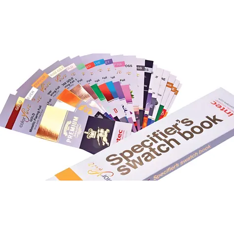 Intec ColorFlare Folie Metallicgrün / Toner-Effektfolie / 320 mm / 300 m / 3"-Kern
