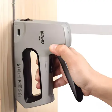 KW Trio 18540 / Hefter / Manuell / Aluminium / Einstellbare Schlagkraft