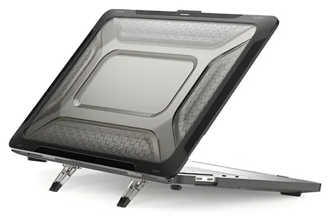 Devia Super Scratch-Proof Hard Jacket Matte Black / Cover / Apple MacBook Air 13" (2020)