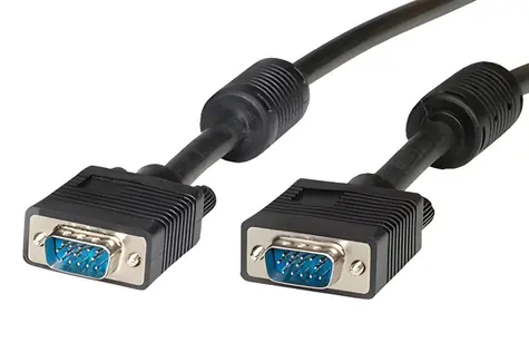 Roline VGA-Kabel MD15HD-MD15HD 10 m / VGA-Kabel / mit Ferritkernen