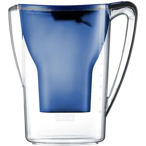 BWT Penguin MEI blau / Filterkanne / 2,7 l / Magnesium-Mineralisator