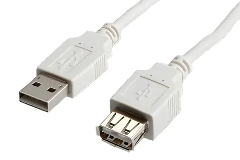 Value USB 2.0 AA-Verlängerungskabel / Verlängerungskabel / Stecker/Buchse / 0,8 m