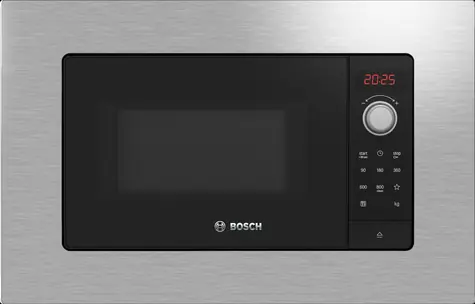 BOSCH BFL623MS3 Edelstahl / Einbau-Mikrowelle / 800 W / 20 l