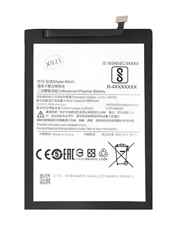 BN4A für XIAOMI Redmi Note 7 / Ersatzakku / 4000 mAh / Nachbau (OEM)