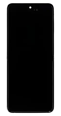 Ersatz-LCD-Display + Touchscreen + Frontabdeckung für Samsung Galaxy Z Flip 4 5G (F721) Bora Purple