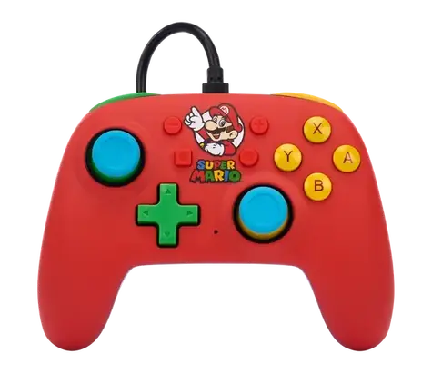PowerA Nano Controller Mario Medley / Gamecontroller / Kabelgebunden / USB / Nintendo Switch