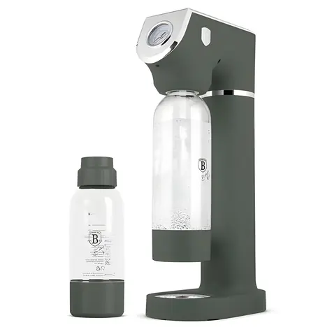 BERLINGERHAUS Sodabar Matte Green Kollektion / Wassersprudler / 2 Flaschen pro Packung