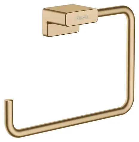 Hansgrohe Handtuchhalter, gebürstete Bronze / Handtuchhalter / Metall / 189 × 120 × 41 mm