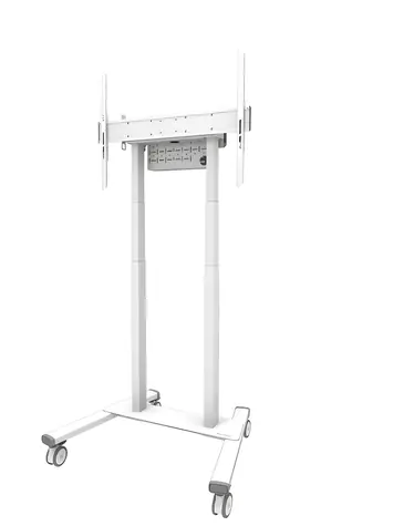 Neomounts FL55-875WH1 weiß / Displayhalter / Wagen / motorisiert / abschließbar / 55-100"
