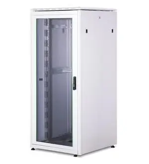 Digitus Unique 42U grau / Rack-Schrank / 19" / Breite 800 mm / Tiefe 800 mm / Glastür / Tragfähigkeit 800 kg