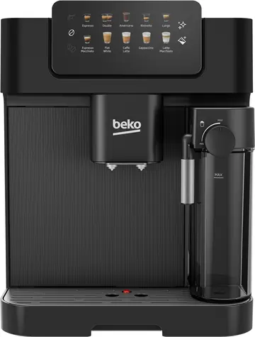 Beko CaffeExperto CEG7304B schwarz / Kaffeevollautomat / Touchscreen / 1350 W / 19 bar