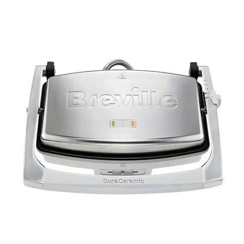 Breville VST071X silber / Toaster / 1000 W / einstellbare Temperatur / Kabelfach