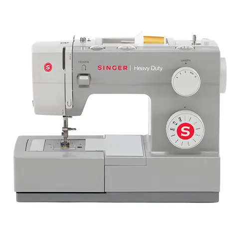 Singer Heavy Duty 4411 silber / Nähmaschine / 69 Stiche / 1100 Stiche/Min. / Metallrahmen