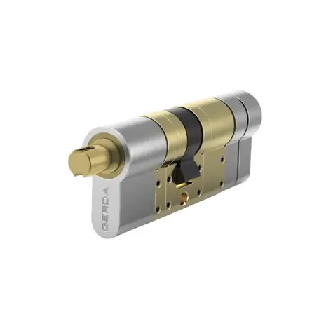Tedee GERDA EXXO SMART 30-61/30-61 mm Nickel / Zylinder / Modular / Europäisches Profil