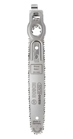 BOSCH NanoBlade Wood Basic 65 / Ersatzschiene mit Kette / für AdvancedCut 52 / bis 65 mm