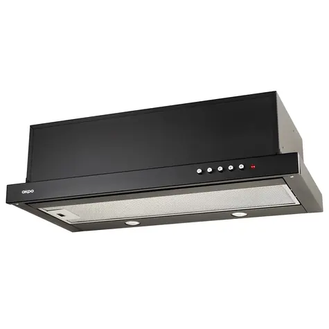 Akpo WK-7 Light 60 schwarz / Haube / 339 m/h / Geräuschpegel 71 dB