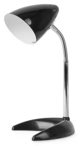 Avide Basic schwarz / Tischleuchte / C-förmiges Bein