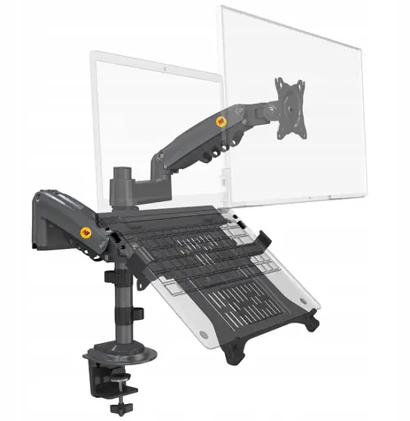 North Bayou H180-FP / Tischhalterung für Monitor und Laptop / 17" - 27"