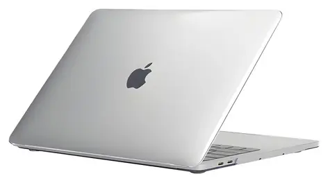 Comma Crystal Hartschalen-Schutzhülle, transparent / Schutzhülle für MacBook Pro 14" / M1/M2/M3/M4