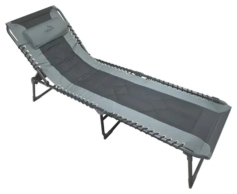 Cattara RELAX / Verstellbare Campingliege / Tragfähigkeit 160 kg / 8,8 kg