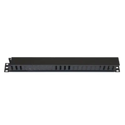 Eurocase GA-27 / 19"-Rackpanel / 1 HE / 6x Kunststoffgriffe