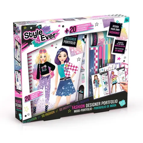STYLE4EVER Kreatives Set Modedesigner / ab 6 Jahren