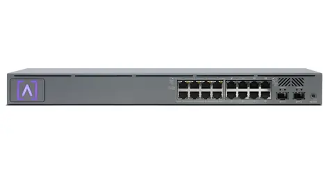 Alta Labs S16-POE / Switch / 16- Port / 8x PoE+ / 2x SFP / 120W / 19"
