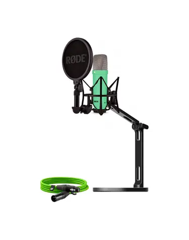 Rode NT1 Signature hellgrün / Kondensatormikrofon / XLR / Tischarm