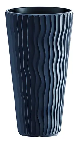 Prosperplast SANDY SLIM anthrazit 29,7 cm / Blumentopf / Volumen 22 l / Höhe 53,1 cm