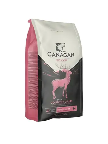 Canagan Wildfutter für kleine Hunderassen 2 kg / Hundefutter / kleine Rassen / Ente, Kaninchen, Wildfleisch