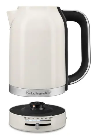 KitchenAid 5KEK1701EPL Porzellanweiß / Wasserkocher / 2400 W / 1,7 l / Edelstahl