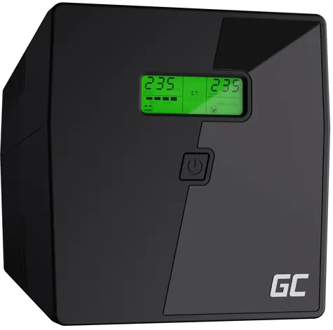 Green Cell 1000VA 700W Notstromversorgung / Line-Interactive / Reine Sinuswelle / 6 ms / 12 V / 7 Ah / 4X IEC