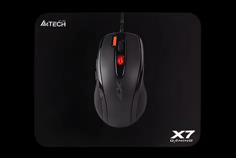 A4Tech X-7120 schwarz / Gaming-Maus / 2000 DPI / USB