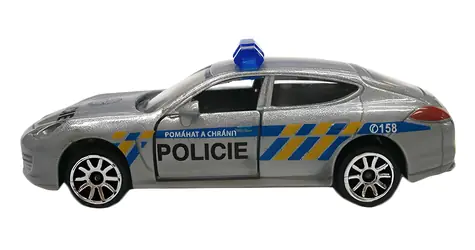 Simba Polizeiauto, Metall, Tschechisch Version / 7,5 cm / Metall