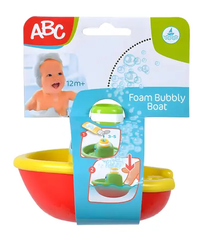 Simba ABC-Blasenboot / Badespielzeug / 11 cm / 2 Varianten