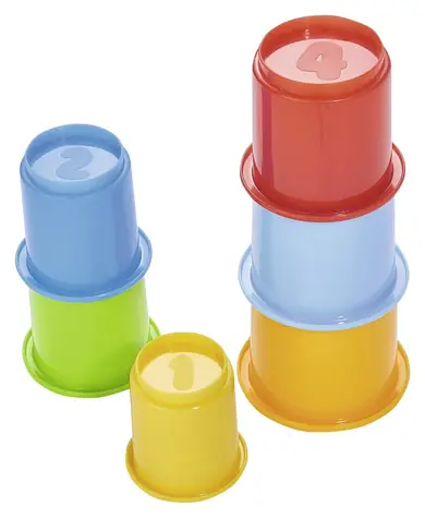 Simba Pyramidenbecher / 6 Stück / Höhe 39 cm