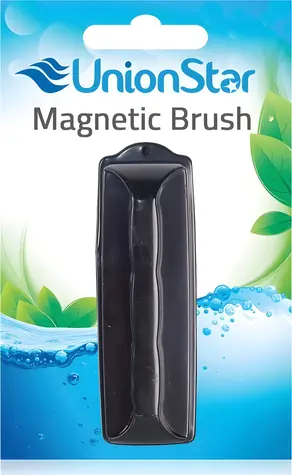 UnionStar Magnetschaber M / Magnetschaber für Aquarienglas / für Glas bis max. 6 mm