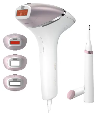 Philips Lumea Prestige IPL 8000 BRI949/00 weiß / IPL-Epilierer / 5 Modi / 450.000 Lichtimpulse / SenseIQ