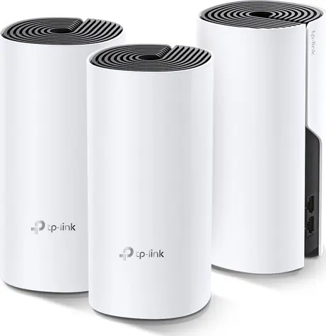 TP-LINK Deco M4 (3er-Pack) / WLAN-Mesh-System AC1200 / Dualband / 802.11ac / 2x GLAN