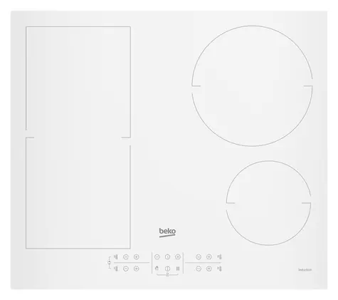 Beko HII64200FMTW weiß / Induktionskochfeld / 4 Kochzonen / Touch-Bedienung