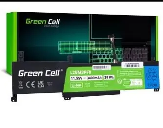 Green Cell L20M3PF0 / Laptop-Akku / Lenovo IdeaPad 3 14/15/17ITL6, S14, V14, G2/ G3 / 3400 mAh / 11,55 V