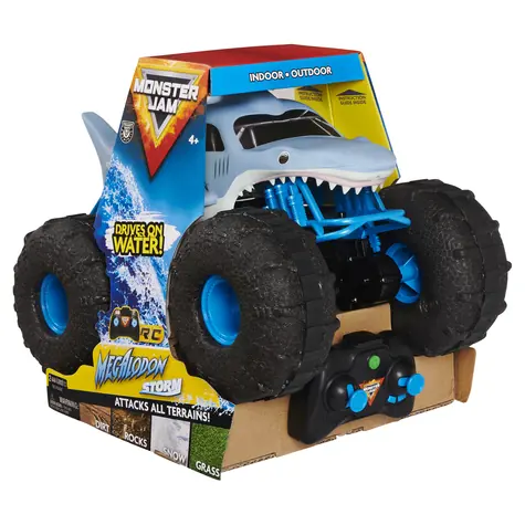 Spin Master Monster Jam Mega Storm Amphibienfahrzeug / RC-Auto / 1:15 / 2,4 GHz / ab 4 Jahren