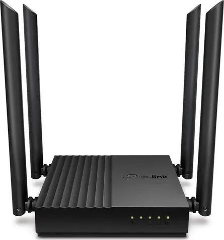 TP-LINK Archer C64 / Router / AC1200 / Wi-Fi 5 / 2,4 GHz - 400 Mbit/s / 5 GHz - 867 Mbit/s / 4X LAN