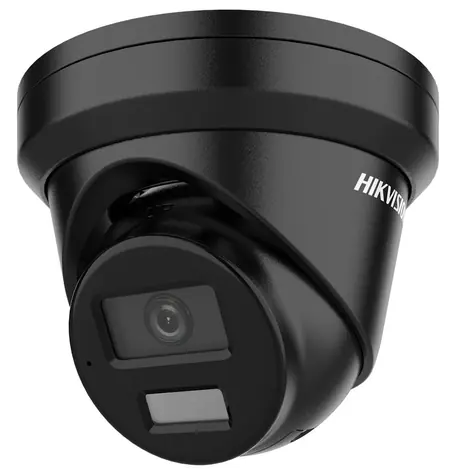 HIKVISION DS-2CD2346G2H-IU (2,8 mm) (eF) schwarz / IP-Kamera / Turret / 4 MP / AcuSense / IR 30 m / IP67
