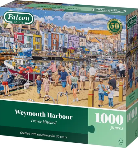 FALCON Puzzle Weymouth Harbour / 1000 Teile